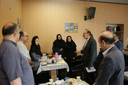 برگزاری مراسم دیدار  با اساتید حوزه معاونت آموزشی جهاد دانشگاهی تهران
