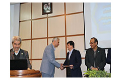 مراسم تقدیر و تشکر از تلاش ها و مجاهدت های جناب آقای دکتر جمال رحیمیان و معارفه جناب آقای دکتر محمد ولدخانی به عنوان سرپرست سازمان جهاد دانشگاهی تهران