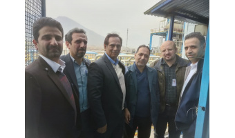 بازدید دکتر کمبرانی و هیئت همراه از شرکت پتروشیمی اصفهان